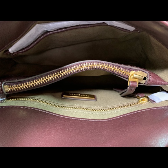 NEW Tory Burch Tempranillo Kira Small Top-Handle Satchel/Shoulder/Crossbody Bag - Picture 8 of 16